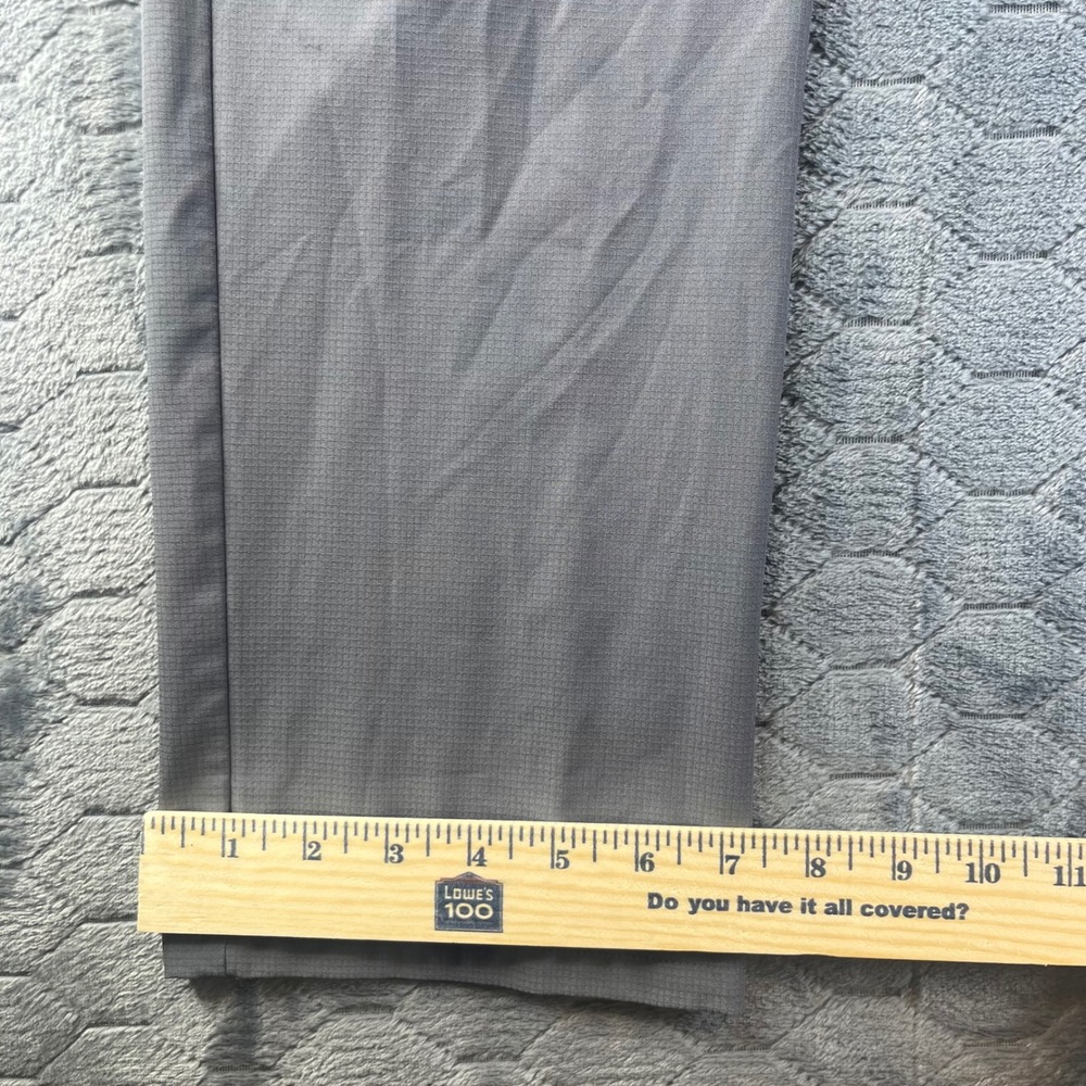 TravisMathew Golf Pants Mens 34 Grey Good Stretch Performance Micro-grid 34x31.5 - Picture 6 of 9